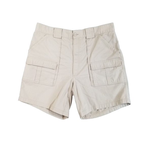 Weekender cargo hiking shorts men's 44 x 8 beige comfort waist outdoor fishing - Picture 1 of 12